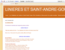 Tablet Screenshot of linieres-saint-andre.com